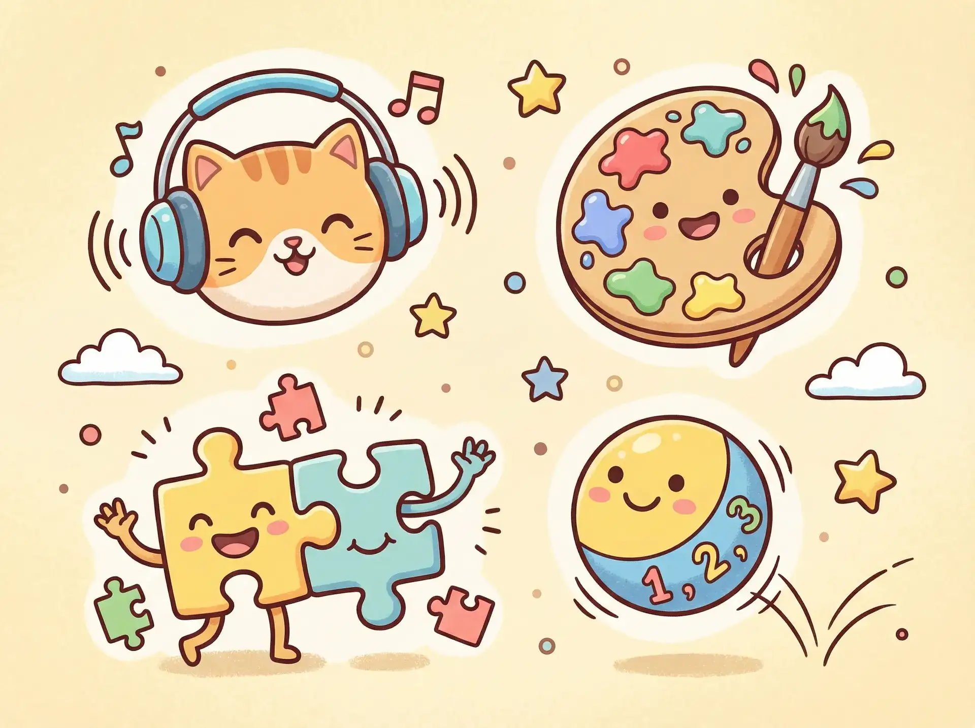 小朋友的手工作品 - 伊人222 益智创作